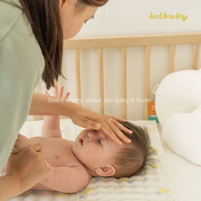 Đệm làm mát cho bé Hi Jell-O LOLBaby Hàn Quốc